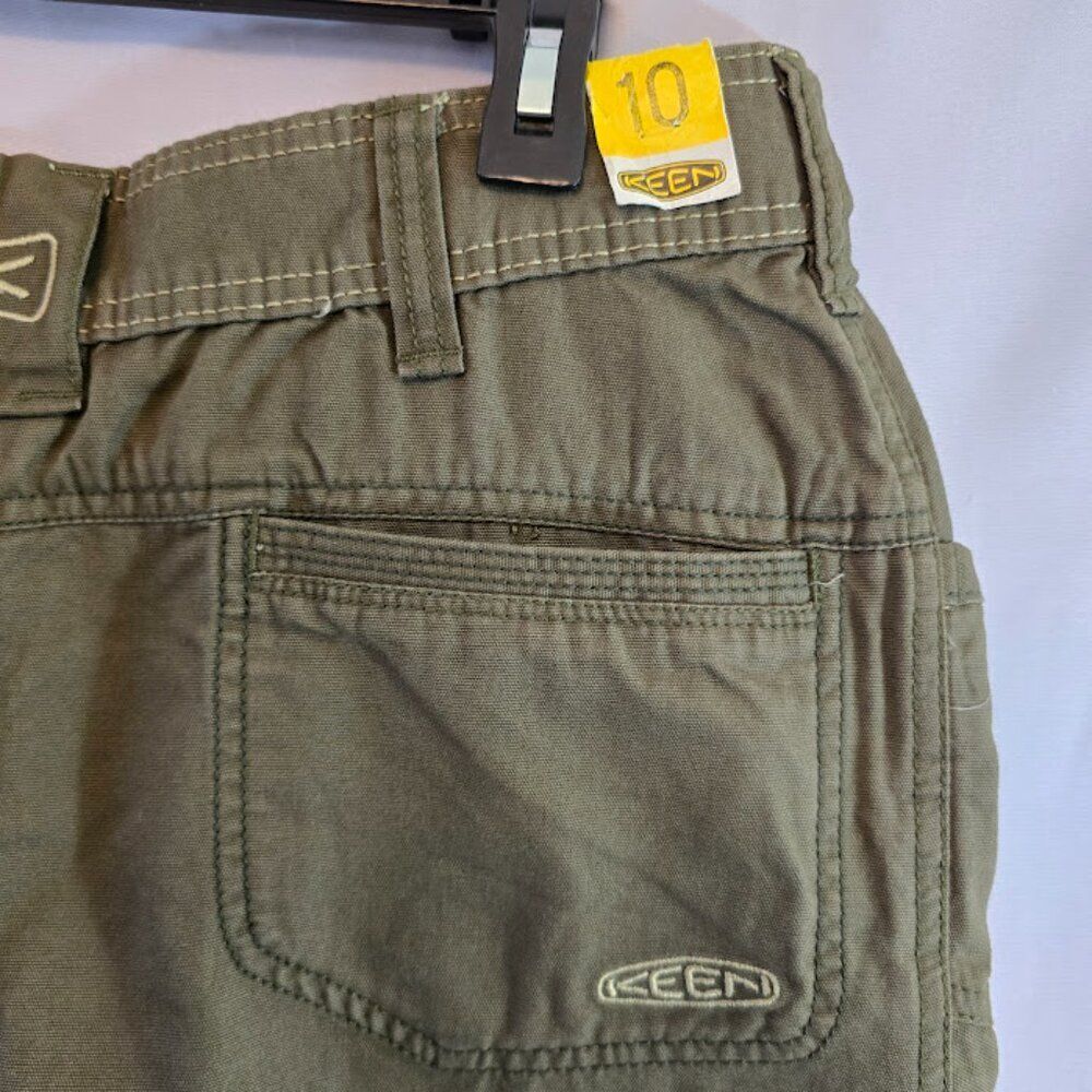 KEEN NEWPORT HYBRID HIKING SKIRT SIZE 10 OLIVE PENCIL CARGO OUTDOOR 7 POCKET NWT - Picture 8 of 12